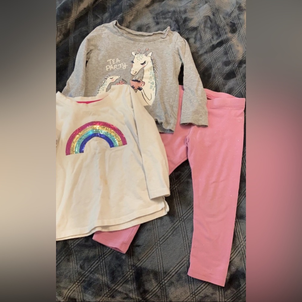 Girls size 24 month/2T clothing bundle